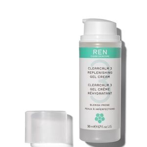 REN Clean Skincare Clearcalm Replenish Gel Cream 1.7 Original Formula NWOB